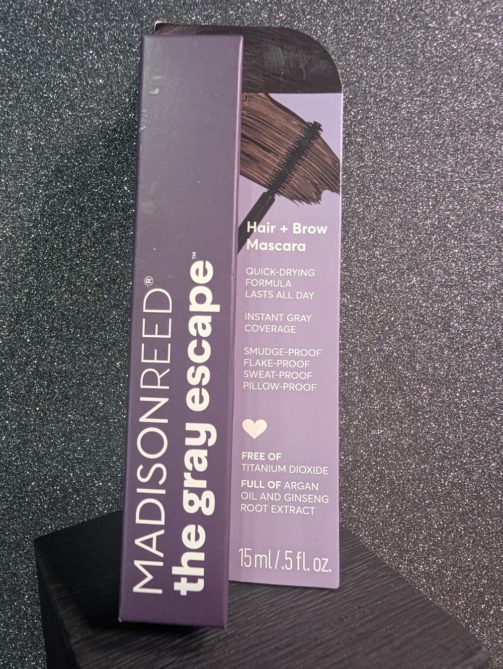 Madison Reed The Gray Escape Hair and Brow Mascara Dark Brown .5 Oz